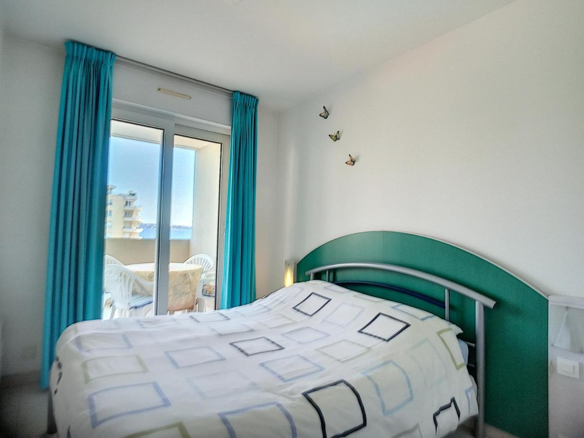 Apartament Antibes Les Pins 2 Pieces Vue Mer Piscine Parking Zewnętrze zdjęcie
